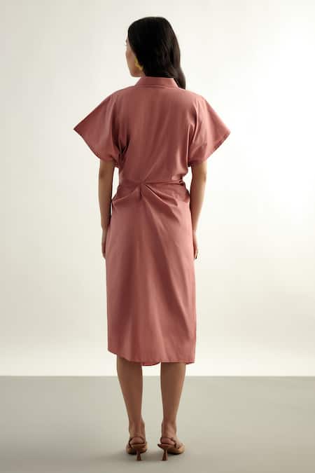 Echostudio Cotton Satin Dress 