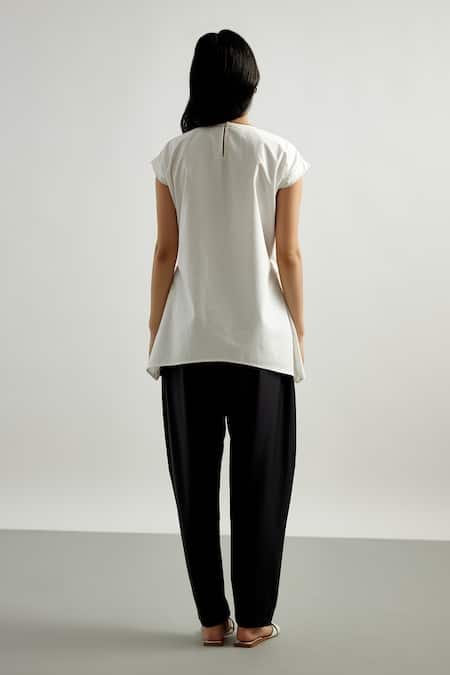 Echostudio Cotton Pleated Pant 
