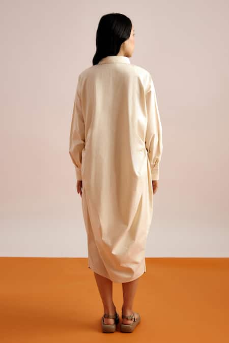 Echostudio Solid Shirt Dress 