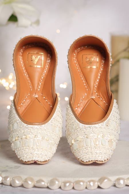 House Of Vian Nooriya Embroidered Juttis 