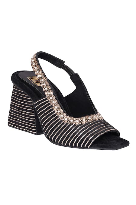 Veruschka By Payal Kothari Catherine Embellished Heels 