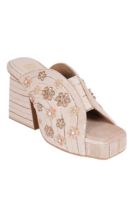 Veruschka By Payal Kothari Diana Embellished Heels 