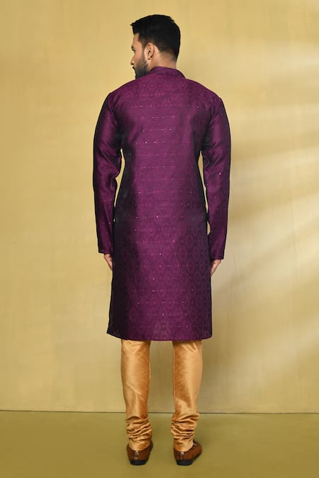 Arihant Rai Sinha Geometric Pattern Kurta Set 