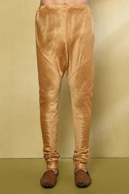 Arihant Rai Sinha_Purple Silk, Polyester, Cotton Embroidery Geometric Pattern Kurta Set _at_Aza_Fashions