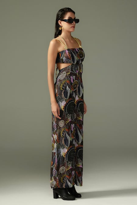 Tizzi Diamenti Moonchild Print Jumpsuit 