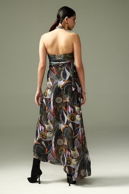 Tizzi Furbelow Helix Art Print Sarong 