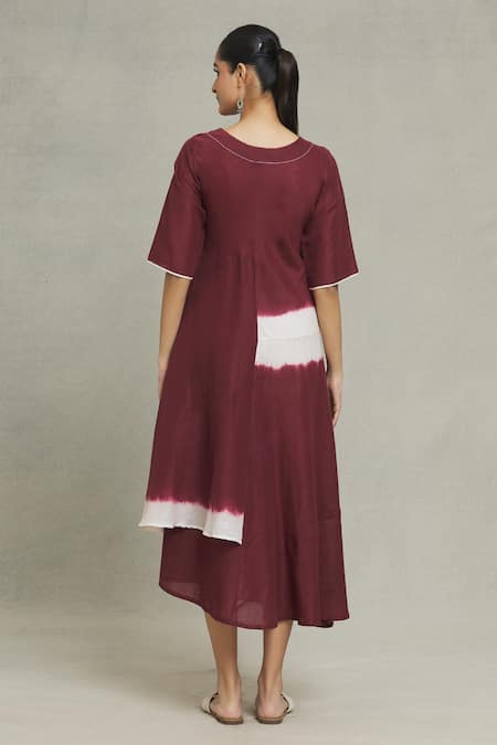 Naintara Bajaj Cupro Tie Dye Dress 