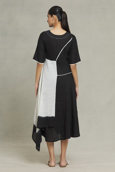 Naintara Bajaj Cupro Cotton Linen Dress 