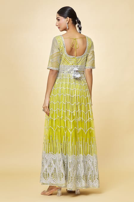 Priyaa Mirror Embroidered Anarkali Set 