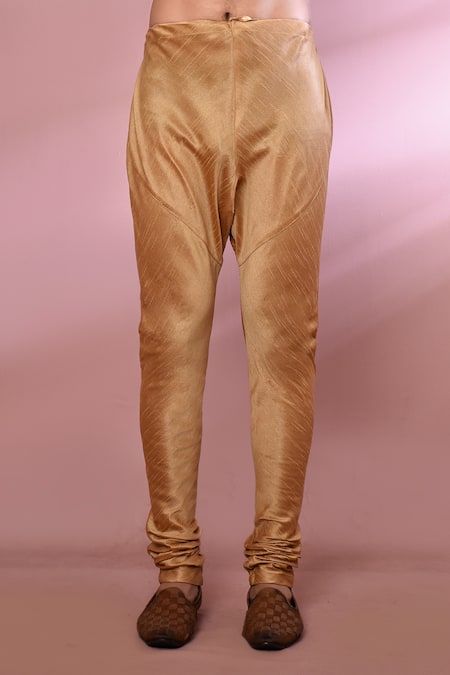 Arihant Rai Sinha_Blue Jacquard, Silk Embroidery Floral Woven Pattern Nawabi Jacket Kurta Set _Online_at_Aza_Fashions