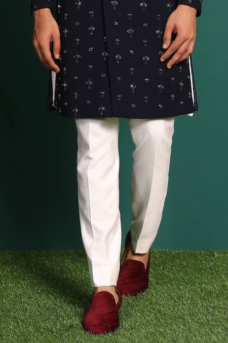 Buy Kustomeyes Blue Rayon Cut Work, Stones Cutdana Embroidered Sherwani Set Online at Aza Fashions Buy_Kustomeyes_Blue Rayon Cut Work, Stones Cutdana Embroidered Sherwani Set _Online_at_Aza_Fashions