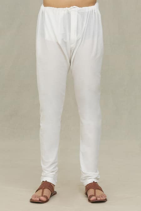 Arihant Rai Sinha_Cream Cotton, Polyester, Viscose Printed Kurta Set _at_Aza_Fashions