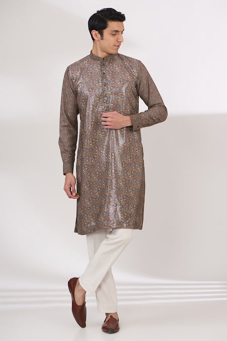 Rabani & Rakha Printed Kurta & Pant Set 