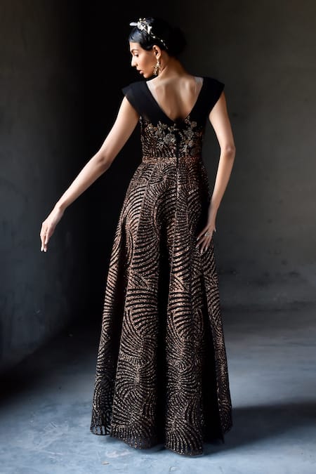 Geisha Designs Elayn Butterfly Wings Gown 