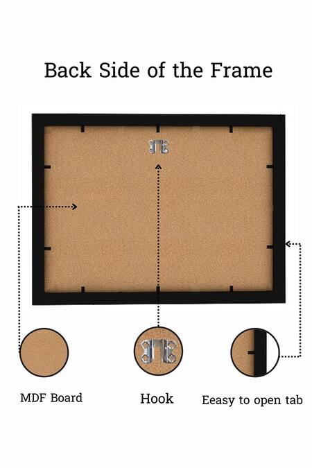 Shop_My Kids Wall_Black Engineered Wood Print Basketball Player Girl Personalised Wall Art_Online_at_Aza_Fashions