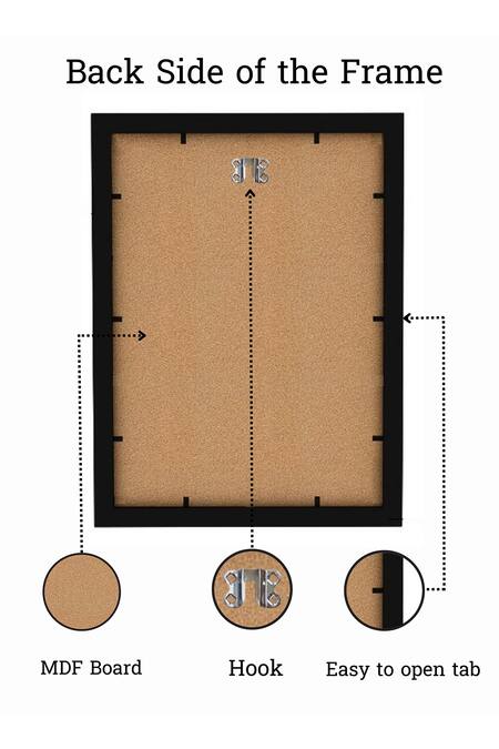 Shop_My Kids Wall_Black Engineered Wood Positive Affirmations And Emotions Personalised Wall Art_Online_at_Aza_Fashions