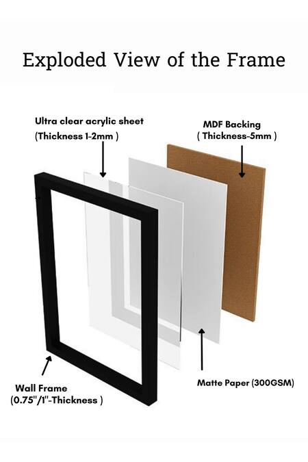 My Kids Wall_Black Engineered Wood Positive Affirmations And Emotions Personalised Wall Art_at_Aza_Fashions