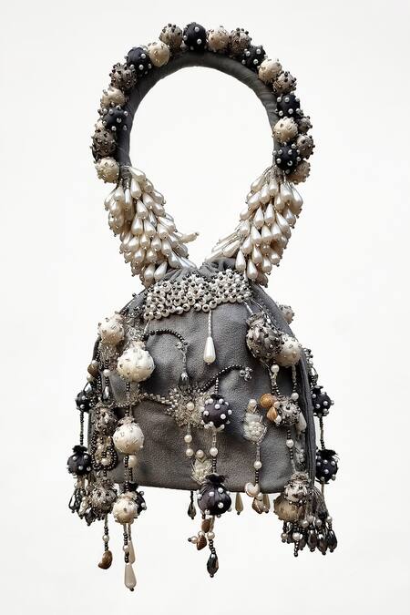 Born Flash Timtima Hand Embroidered Potli Bag 