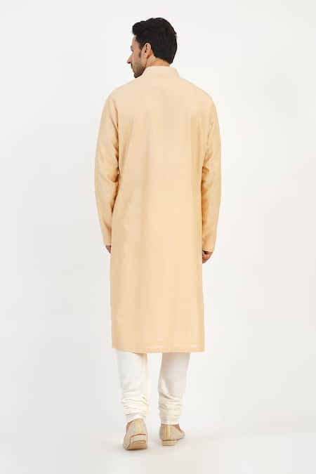 Sankalan - Men Embroidered Kurta & Churidar Set 