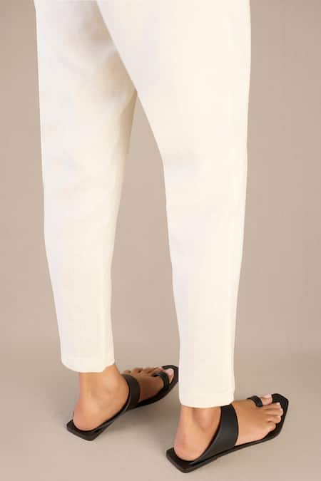 Ampm Black Thea Toe Ring Slip Ons Online at Aza Fashions Ampm_Black Thea Toe Ring Slip Ons _Online_at_Aza_Fashions