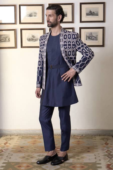 Gargee Designers Jamuni Imam Bandhgala Pant Set 