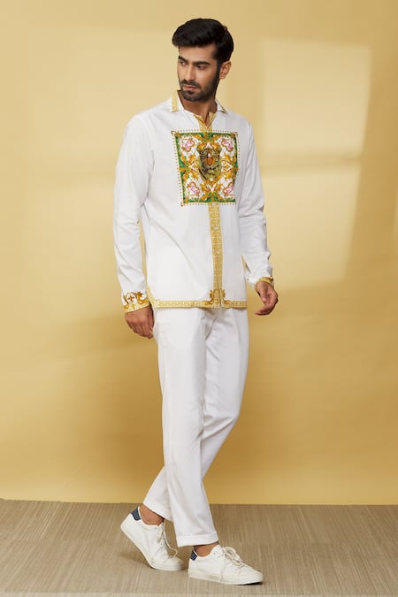 Ross Regular Fit Men White Trousers - Buy Ross Regular Fit Men White  Trousers Online at Best Prices in India | Flipkart.com
