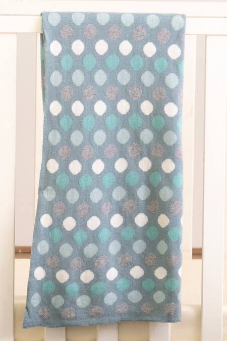 Shop Houmn Multi Color 100% Soft Cotton Knitted Little Lamby Baby Blanket And Toy Set at Aza Fashions Shop_Houmn_Multi Color 100% Soft Cotton Knitted Little Lamby Baby Blanket And Toy Set_at_Aza_Fashions