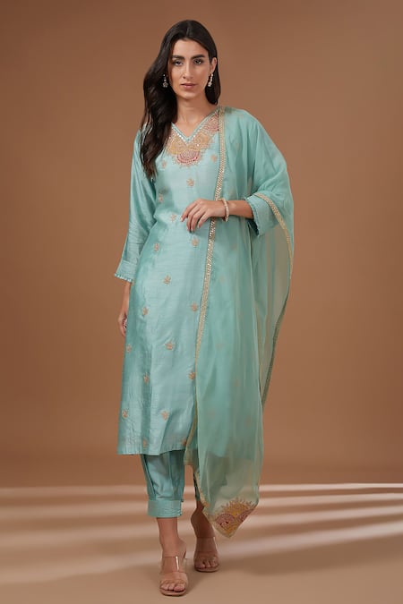 BAIDEHI Marodi Embroidered Kurta Salwar Set 