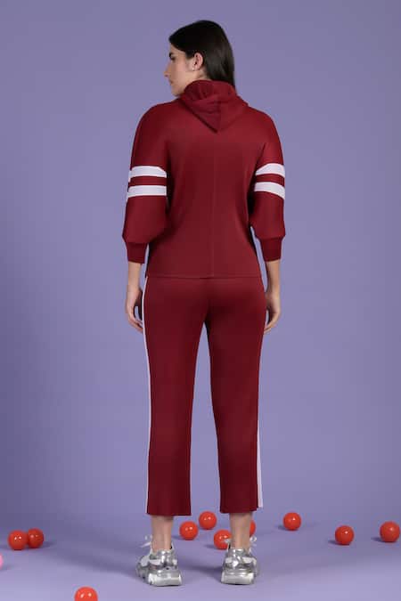 Tasuvure Carol Chapeau Hooded Top With Pant 