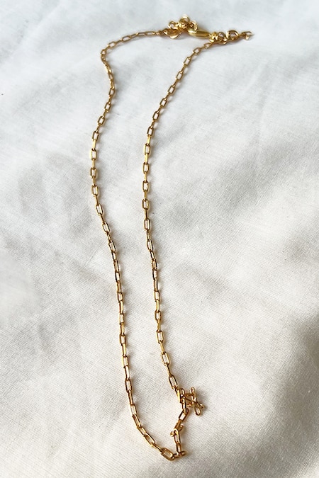 Unique Interlinked Square Diamond + 18k Gold Necklace Set – Andaaz Jewelers