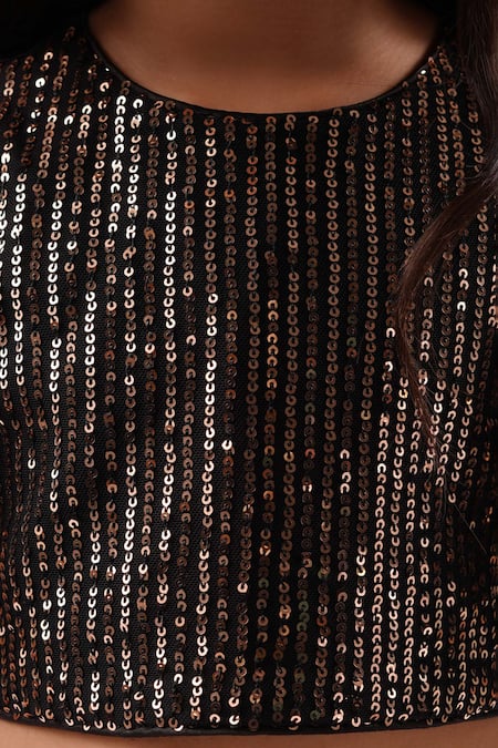 Buy Lil Drama Peach Cotton, Net Sequins Embellished Choli Star Print Lehenga Set Online at Aza Fashions Buy_Lil Drama_Peach Cotton, Net Sequins Embellished Choli Star Print Lehenga Set _Online_at_Aza_Fashions