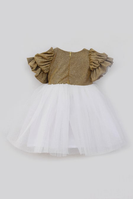 Fayon Kids Sequins Embroidered Frock 