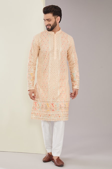 Kasbah Kalamkari Embroidered Kurta Set 
