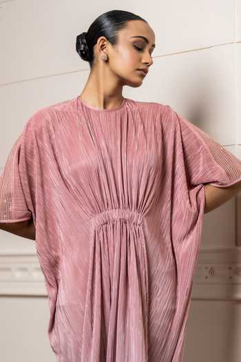 slim fit dress slacks Shannon One Shoulder Dress ~ Rose Gold Luxe Satin – Show Me Your Mumu