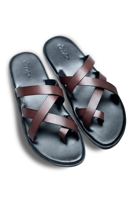 Dmodot Pelle Cherno Multi Strap Sliders 