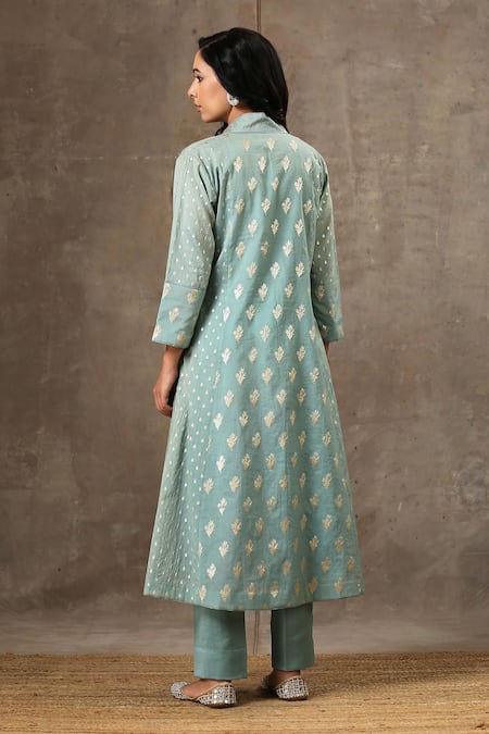 Bbaawri Floral Woven Kurta Set 