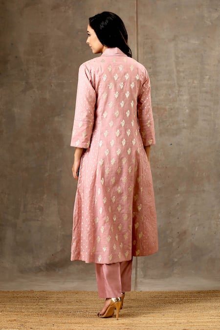 Bbaawri Bouquet Woven Kurta Set 