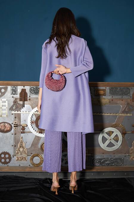 Shop Forever Noor Purple Crystals Nano Tassel Embellished Boat Bag at Aza Fashions Shop_Forever Noor_Purple Crystals Nano Tassel Embellished Boat Bag _at_Aza_Fashions