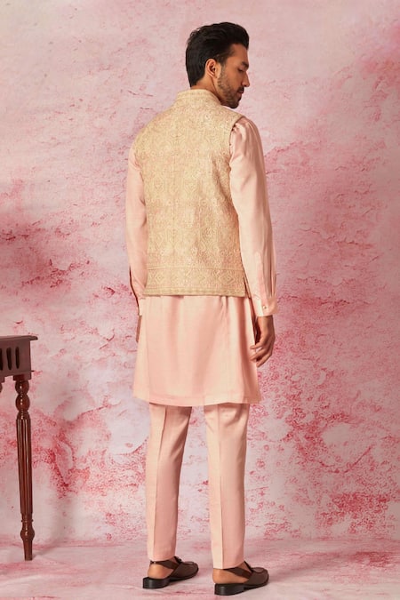 Asuka Floral Dori Embroidered Bundi Set 