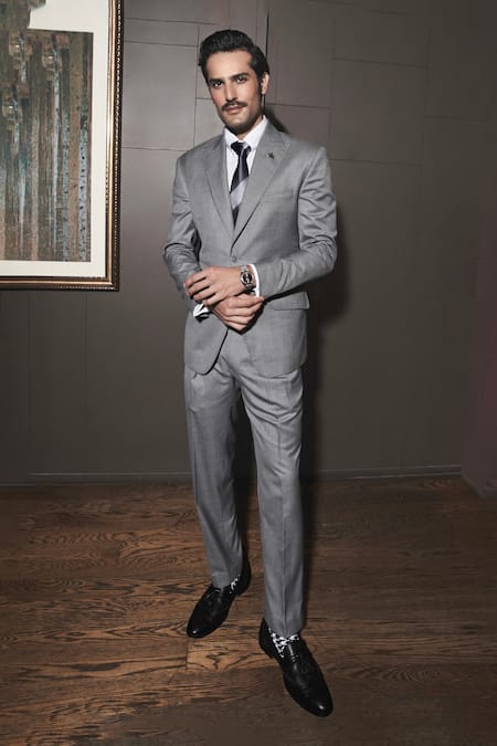 Slim Fit Suit trousers - Black - Men | H&M IN