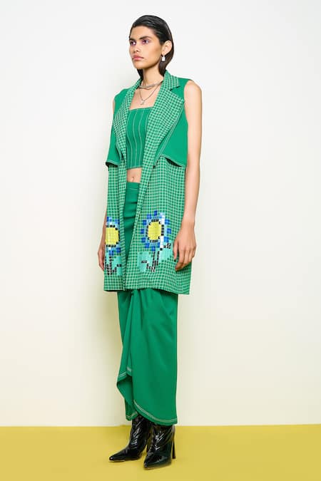 Pooja Rajgarhia Gupta Wildflower Hand Embroidered Jacket 