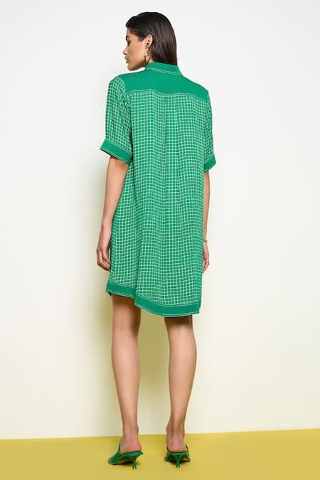 Pooja Rajgarhia Gupta Firefly Hand Embroidered Dress 