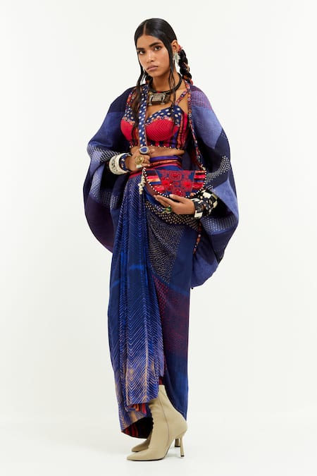 Shop Aseem Kapoor Blue Crepe Embroidery Gami Jacket Online at Aza Fashions Shop_Aseem Kapoor_Blue Crepe Embroidery Gami Jacket _Online_at_Aza_Fashions