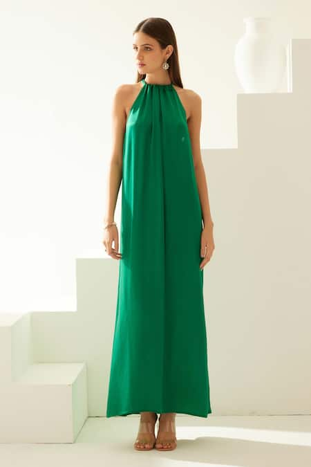 Wear JaJa Halter Neck Maxi Dress 