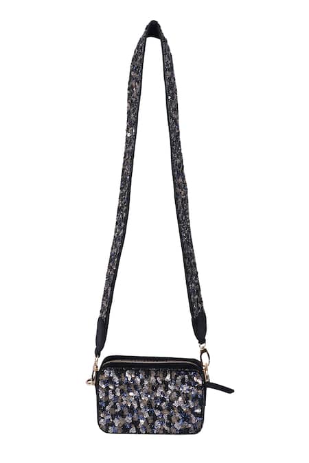 Veruschka By Payal Kothari Anna Sequin Embellished Sling Bag 