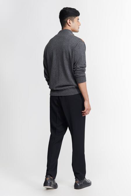 Shop S&N By Shantnu Nikhil Beige Suede, Cashmere Embroidery Placed Patchwork Faux Leather Jacket at Aza Fashions Shop_S&N By Shantnu Nikhil_Beige Suede, Cashmere Embroidery Placed Patchwork Faux Leather Jacket_at_Aza_Fashions