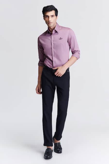 Buy Pink Shirts for Men by RAYMOND Online | Ajio.com