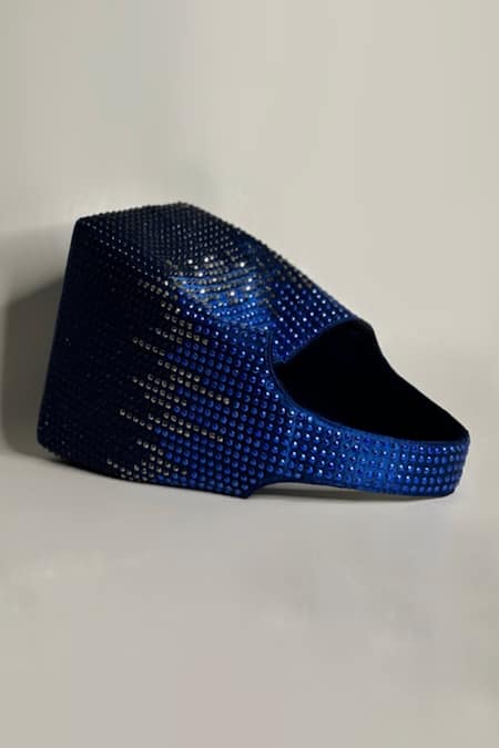 Buy ETCETERA Blue Embellished Rhinestone Mini Bag Online at Aza Fashions Buy_ETCETERA_Blue Embellished Rhinestone Mini Bag _Online_at_Aza_Fashions