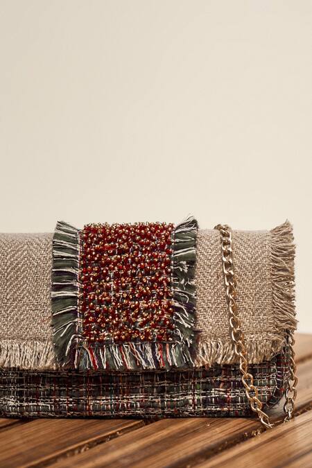 Shop_ETCETERA_Beige Embellished Sparkle Splendour Crossbody Bag_Online_at_Aza_Fashions