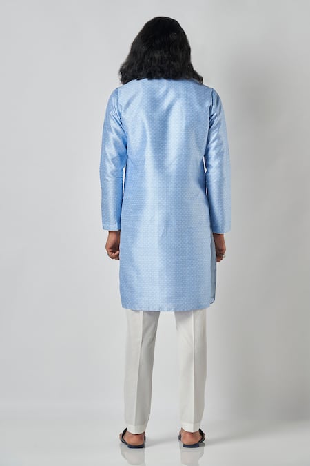 Bubber Blu Florin Jaal Print Kurta 